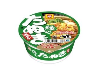 Maruchan Green Mametanuki Tempura Soba 45g x 12