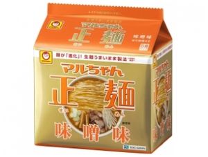 Maru-chan positive noodles miso 5 meals pack