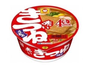 Maru-chan red noodle with deep-fried tofu 96g × 12