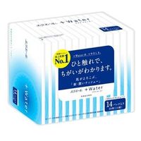 elleair +Water Pocket Tissues, 14 sheets (2-ply) × 14 packs