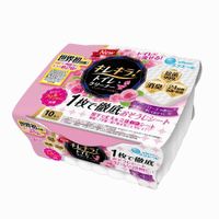 Elleair Kirekira! Toilet Cleaning Wipes, Herbal Rose, 10 Sheets