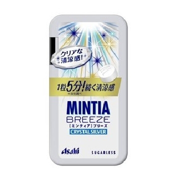朝日食品集團 MINTIA MINTIA 口氣清心堂 CRYSTAL silver 30粒