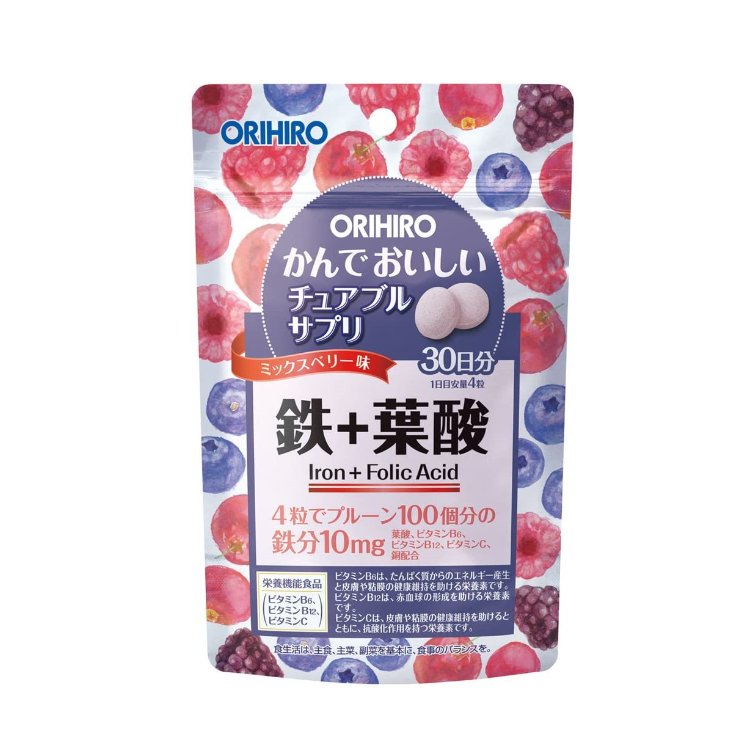 Chewable Supplement - Iron (120 Chews) ｜ DOKODEMO