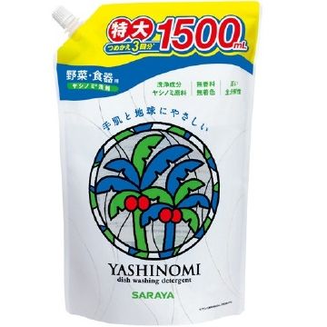 Yashinomi洗涤剂喷水壶笔芯1500ML