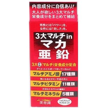 Maca & Zinc 3-in-1 Multi, 100 Tablets