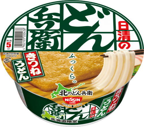 日清 北のどん兵衛 きつねうどん 94g ｜ ドコデモ