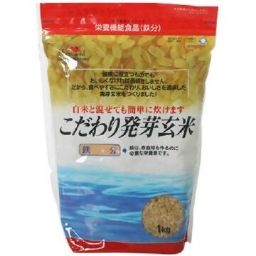 Good germinated brown rice iron 1Kg ｜ DOKODEMO