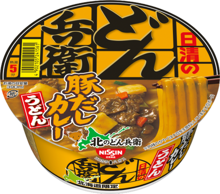 日清 北のどん兵衛カレーうどん 86g