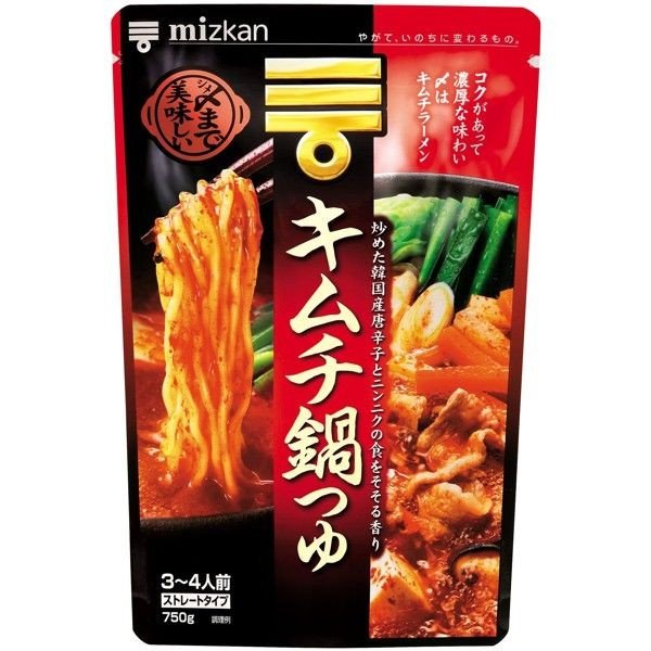 Mizkan/味滋康 Mitsukan期限美味的泡菜鍋，待湯直750