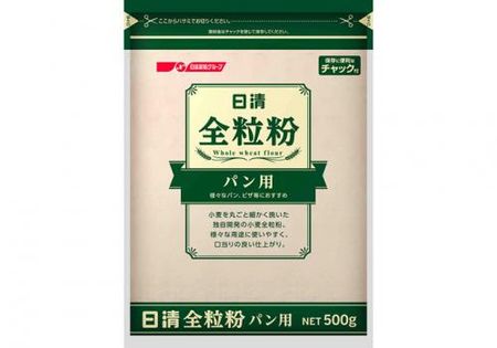日清全麦拉链面包 500g