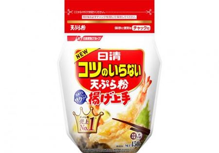 Nissin Foods No-trick Tempura Flour with Ziploc 450g