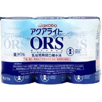 Aqua Light - ORS Oral Rehydration Solution (3 Packs x 125ml)