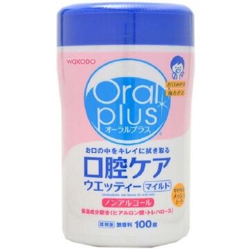 Oral Plus Mouth Care Wet Wipes (Mild) 100 Sheets