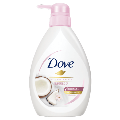 Dove BW coconut milk and jasmine pump 480g