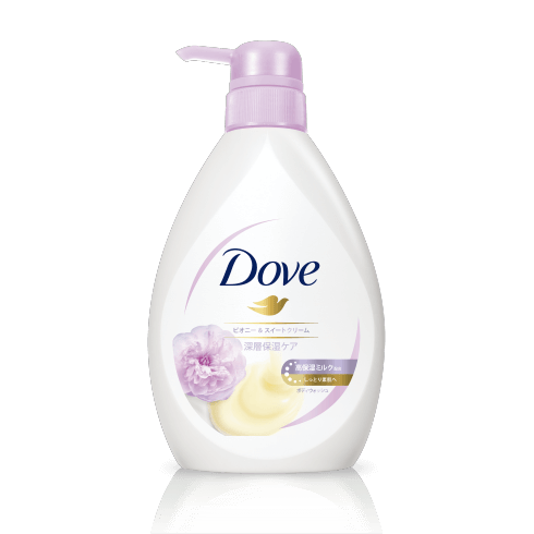 Dove BW Peony & sweet cream pump 480g