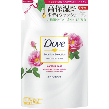 Dove BW Botanical Damask Rose Refill 360g