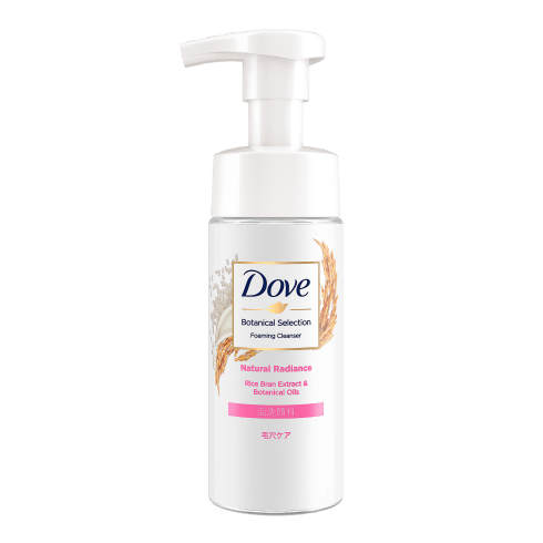 Dove Botanical Radiance foam cleanser 145ml