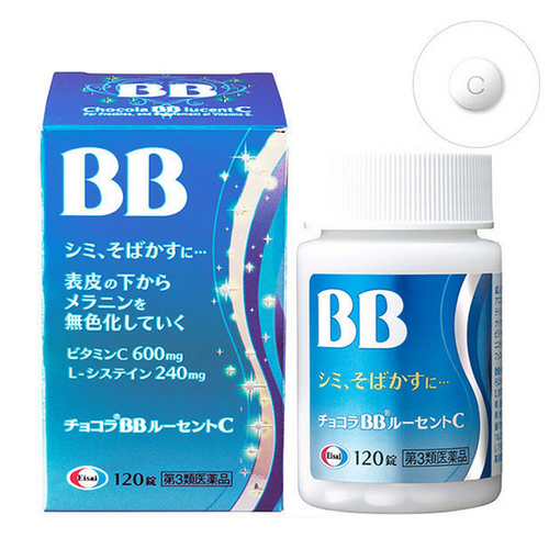 Eisai Chocola BB Lucent C Whitening Tablets 120 Tablets