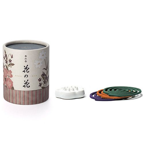 Nippon Kodo HANA-NO-HANA Assortment 12 coils (Rose, Lily, & Violet)