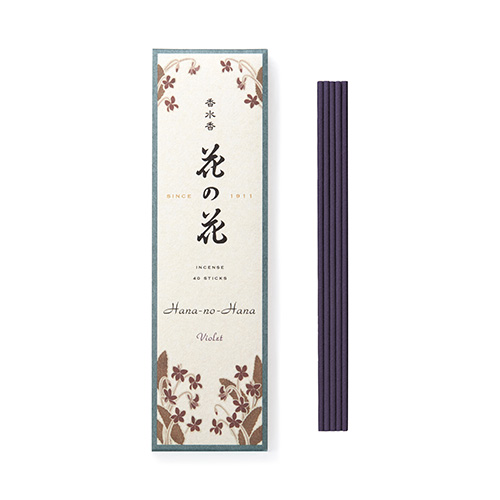 日本香堂 花紫羅蘭長度尺寸40件日本科多香料Kobana