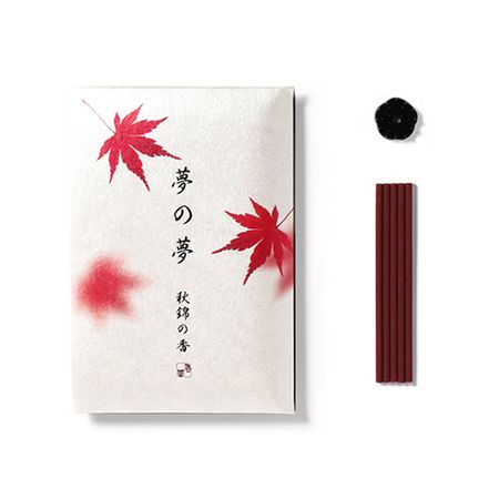 Yume no Yume Aki Nishiki no Kaori (Autumn Leaves) 12 sticks