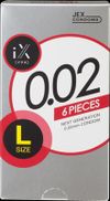 ジェクス iX(イクス) 0.02 LARGE 1000 6個入
