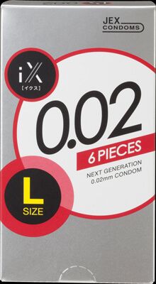 JEX iX 0.02 LARGE 1000 6 pieces