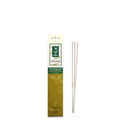 Herb & Earth 檀香竹签，20 支装