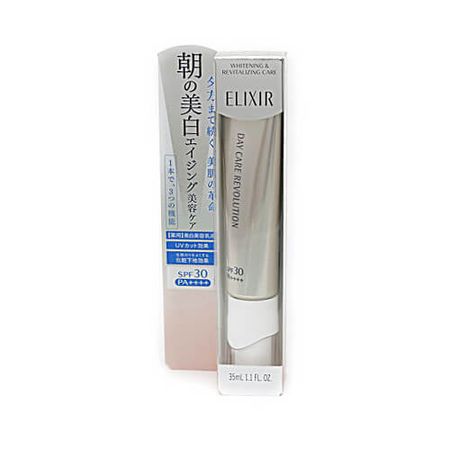 资生堂 ELIXIR WHITE 美白清爽防晒 怡丽丝尔保湿防晒 C (SPF30)35ml