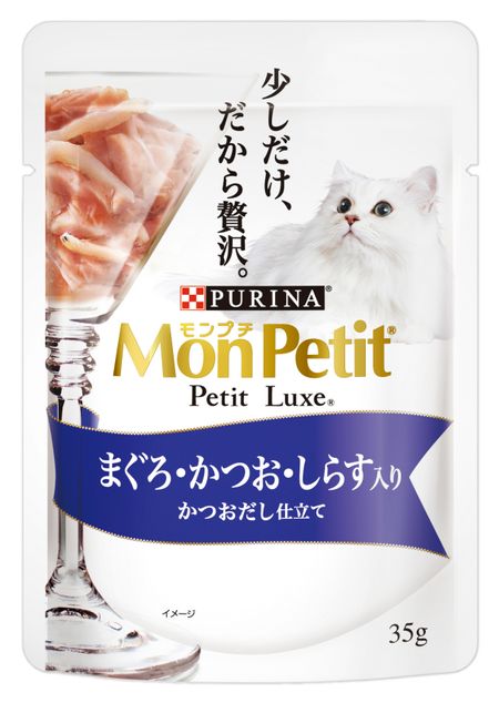 몽쁘띠 프티 럭스 참치・가다랑어・시라스 35g