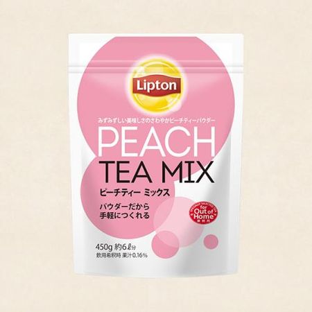 立顿桃子茶粉 450克