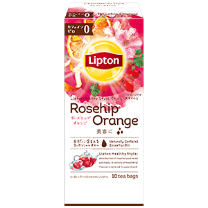 Lipton Rosehip Orange TB 10 bags 21g