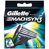 Gillette Mach3 Replacement Blades (Pack of 8)