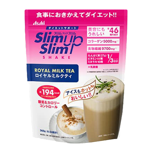 朝日食品集團 Slim Up Slim Asahi 朝日食品 slim up皇家奶茶 360G