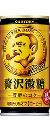Suntory Boss Luxury Lightly Sweet Can 185g x 30