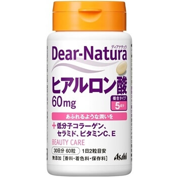 朝日食品集團 Dear Natura Asahi朝日 Dear-Natura 玻尿酸 60粒