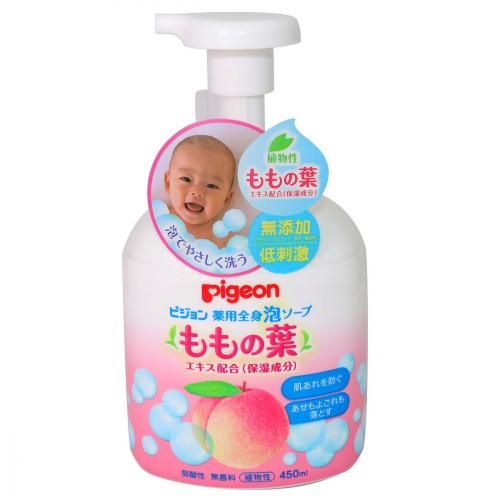 薬用全身泡ソープ(ももの葉) 450ml