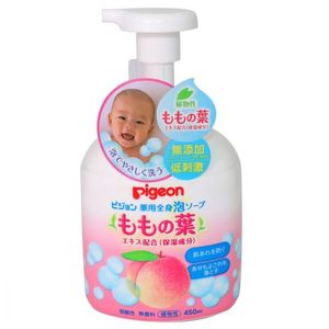药用系统性泡沫肥皂（桃子的叶子）450毫升