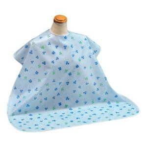 Meal apron clover blue Ooeru to Habinasu shoulder