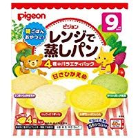 Pigeon Microwaveable Steamed Bread 4 Variety Pack (1 bag)