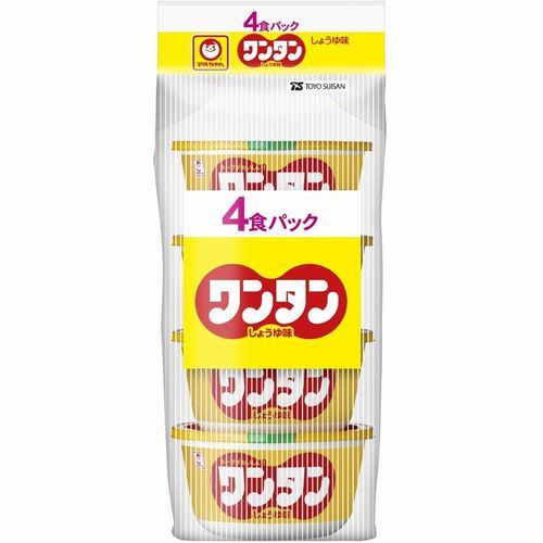 Maruchan Cup Wonton, Soy Sauce Flavor, 28g x 4 Packs