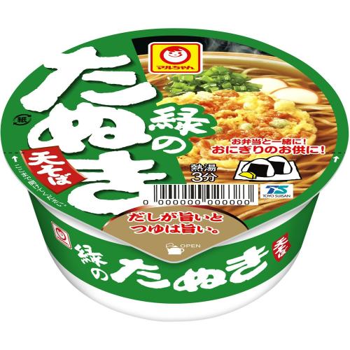 東洋水産 maruchan Maruchan綠豆狸貓十蕎麥麵東杯 45g