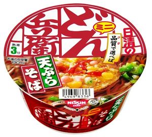 日清食品咚兵衛天婦羅蕎麥麵迷你東日本 46g