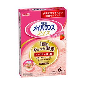 明治　メイバランスアイス　ストロベリー味　８０ｍｌ
