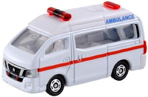 Tomica No.18 Nissan NV350 caravan ambulance box