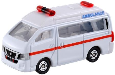 Tomica No.18 Nissan NV350 Caravan Ambulance Box