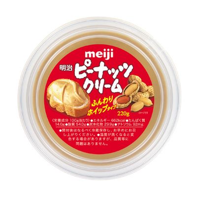 Meiji peanut cream 220g