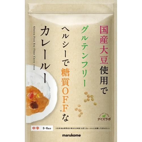 Curry roux 120g of Marukome Daizurabo soy flour