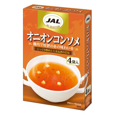 明治JAL洋葱清汤5.3克×4P