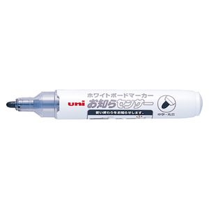 Mitsubishi board marker, round tip, black